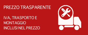 Trasporto e montaggio inclusi